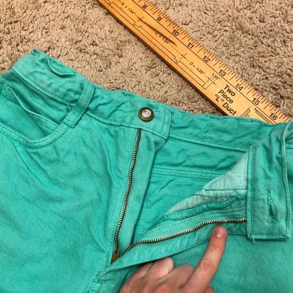 Vintage 80s 90s - retro tight high-waist tapered jeans - Picture 4 of 7